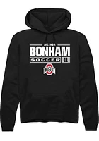 Jacinda Bonham Rally Ohio State Buckeyes Mens NIL Stacked Box Long Sleeve Hoodie