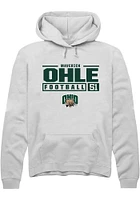 Maverick Ohle Rally Ohio Bobcats Mens NIL Stacked Box Long Sleeve Hoodie