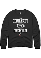 Gavin Gerhardt Rally Cincinnati Bearcats Mens NIL Sport Icon Long Sleeve Crew Sweatshirt