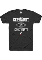 Gavin Gerhardt Cincinnati Bearcats Rally NIL Sport Icon Short Sleeve T Shirt