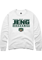 Hailey Jeng Rally Ohio Bobcats Mens NIL Stacked Box Long Sleeve Crew Sweatshirt