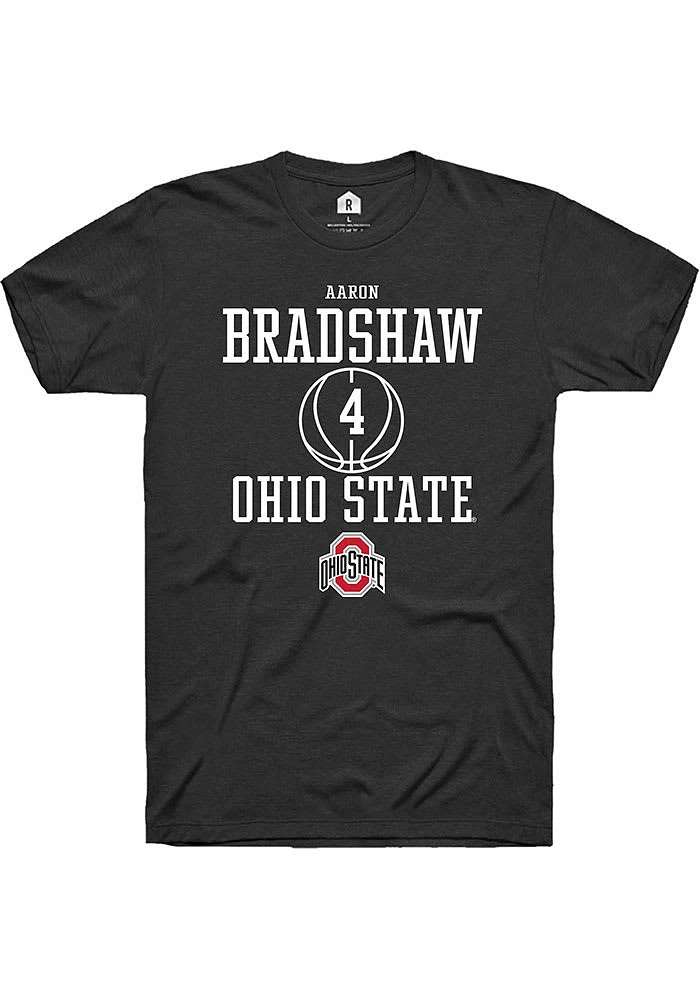 Aaron Bradshaw Ohio State Buckeyes Rally NIL Sport Icon Short Sleeve T Shirt