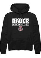 Douglas Bauer Rally Ohio State Buckeyes Mens NIL Stacked Box Long Sleeve Hoodie