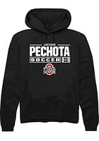 Luciano Pechota Rally Ohio State Buckeyes Mens NIL Stacked Box Long Sleeve Hoodie