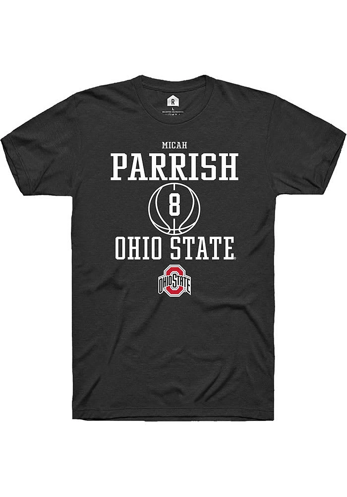 Micah Parrish  Ohio State Buckeyes Rally NIL Sport Icon Short Sleeve T Shirt