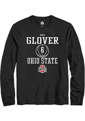 Ques Glover Ohio State Buckeyes Rally NIL Sport Icon Long Sleeve T Shirt