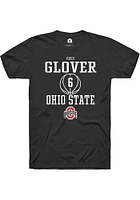 Ques Glover Ohio State Buckeyes Rally NIL Sport Icon Short Sleeve T Shirt