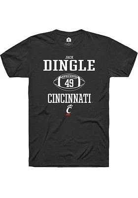 Jack Dingle Cincinnati Bearcats Rally NIL Sport Icon Short Sleeve T Shirt