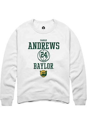Sarah Andrews Rally Baylor Bears Mens NIL Sport Icon Long Sleeve Crew Sweatshirt