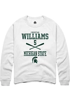 Christian Williams Rally Michigan State Spartans Mens NIL Sport Icon Long Sleeve Crew Sweat