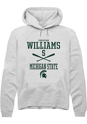 Christian Williams Rally Michigan State Spartans Mens NIL Sport Icon Long Sleeve Hoodie