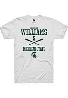 Christian Williams Michigan State Spartans Rally NIL Sport Icon Short Sleeve T Shirt