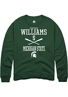 Christian Williams Rally Michigan State Spartans Mens NIL Sport Icon Long Sleeve Crew Sweat