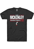 Tyler McKinley Cincinnati Bearcats Rally NIL Stacked Box Short Sleeve T Shirt