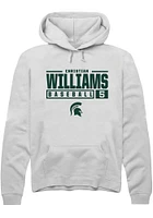 Christian Williams Rally Michigan State Spartans Mens NIL Stacked Box Long Sleeve Hoodie