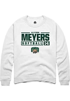 Allyson Meyers Rally Ohio Bobcats Mens NIL Stacked Box Long Sleeve Crew Sweatshirt