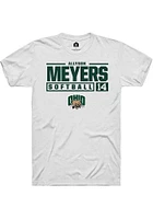 Allyson Meyers Ohio Bobcats Rally NIL Stacked Box Short Sleeve T Shirt