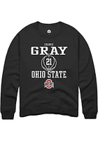 Chance Gray Rally Ohio State Buckeyes Mens NIL Sport Icon Long Sleeve Crew Sweatshirt