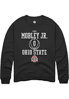 John Mobley Jr.  Rally Ohio State Buckeyes Mens NIL Sport Icon Long Sleeve Crew Sweatshirt