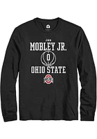 John Mobley Jr.  Ohio State Buckeyes Rally NIL Sport Icon Long Sleeve T Shirt