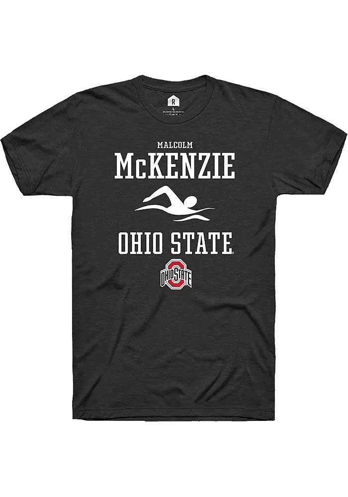 Malcolm McKenxie Ohio State Buckeyes Rally NIL Sport Icon Short Sleeve T Shirt