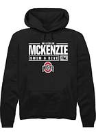 Malcolm McKenxie Rally Ohio State Buckeyes Mens NIL Stacked Box Long Sleeve Hoodie
