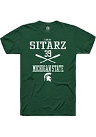 Gavin Sitarz Michigan State Spartans Rally NIL Sport Icon Short Sleeve T Shirt