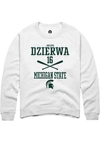 Joseph Dzierwa Rally Michigan State Spartans Mens NIL Sport Icon Long Sleeve Crew Sweatshir