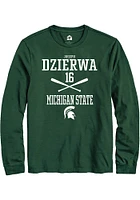 Joseph Dzierwa Michigan State Spartans Rally NIL Sport Icon Long Sleeve T Shirt