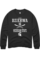 Joseph Dzierwa Rally Michigan State Spartans Mens NIL Sport Icon Long Sleeve Crew Sweatshir