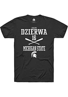 Joseph Dzierwa Michigan State Spartans Rally NIL Sport Icon Short Sleeve T Shirt