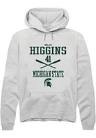 Nolan Higgins Rally Michigan State Spartans Mens NIL Sport Icon Long Sleeve Hoodie