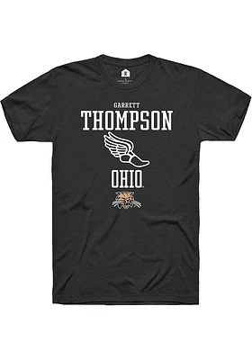 Garrett Thompson Ohio Bobcats Rally NIL Sport Icon Short Sleeve T Shirt