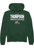 Garrett Thompson Rally Ohio Bobcats Mens NIL Stacked Box Long Sleeve Hoodie