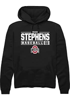 Marc Stephens Rally Ohio State Buckeyes Mens NIL Stacked Box Long Sleeve Hoodie