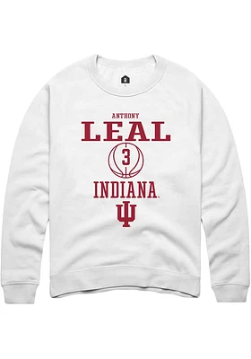 Anthony Leal Rally Indiana Hoosiers Mens NIL Sport Icon Long Sleeve Crew Sweatshirt