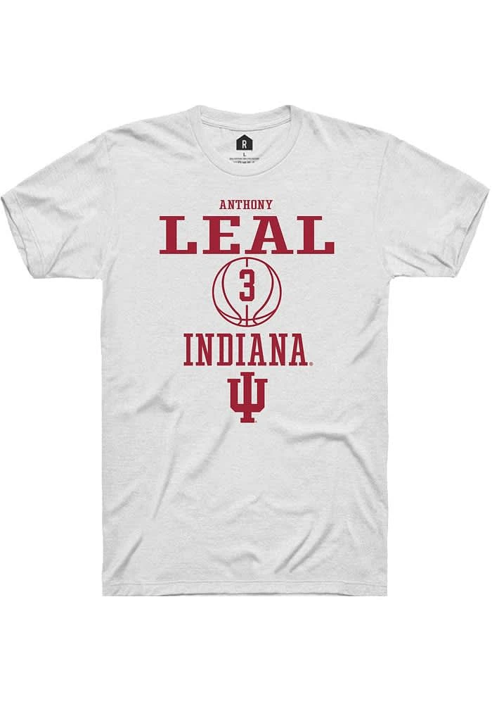 Anthony Leal Indiana Hoosiers Rally NIL Sport Icon Short Sleeve T Shirt