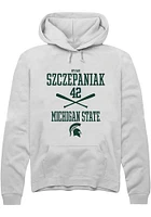 Ryan Szczepaniak Rally Michigan State Spartans Mens NIL Sport Icon Long Sleeve Hoodie