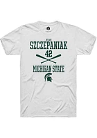 Ryan Szczepaniak Michigan State Spartans Rally NIL Sport Icon Short Sleeve T Shirt