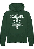 Ryan Szczepaniak Rally Michigan State Spartans Mens NIL Sport Icon Long Sleeve Hoodie