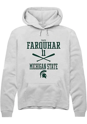 Tate Farquhar Rally Michigan State Spartans Mens NIL Sport Icon Long Sleeve Hoodie