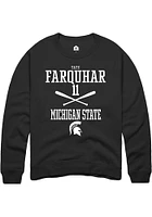Tate Farquhar Rally Michigan State Spartans Mens NIL Sport Icon Long Sleeve Crew Sweatshirt