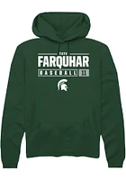 Tate Farquhar Rally Michigan State Spartans Mens NIL Stacked Box Long Sleeve Hoodie