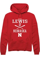 Hayden Lewis Rally Nebraska Cornhuskers Mens NIL Sport Icon Long Sleeve Hoodie