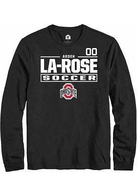 Arden La-Rose Ohio State Buckeyes Rally NIL Stacked Box Long Sleeve T Shirt