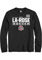 Arden La-Rose Ohio State Buckeyes Rally NIL Stacked Box Long Sleeve T Shirt
