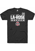 Arden La-Rose Ohio State Buckeyes Rally NIL Stacked Box Short Sleeve T Shirt