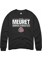 Ashton Meuret Rally Ohio State Buckeyes Mens NIL Stacked Box Long Sleeve Crew Sweatshirt