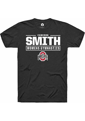 Cameron Smith Ohio State Buckeyes Rally NIL Stacked Box Short Sleeve T Shirt