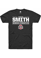 Cameron Smith Ohio State Buckeyes Rally NIL Stacked Box Short Sleeve T Shirt